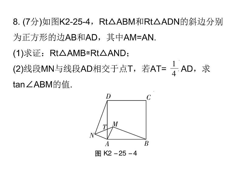 初中数学中考复习 高分攻略数学考前突破第25天课件PPT08