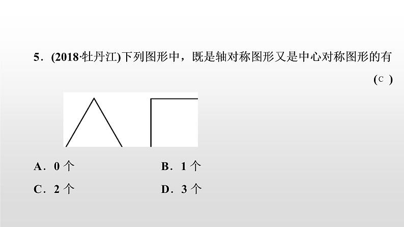 初中数学中考复习 第33讲　图形的对称课件PPT第5页