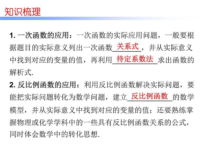 初中数学中考复习 高分攻略数学第一部分第三章课时14课件PPT第6页