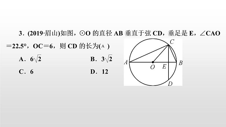 初中数学中考复习 第28讲　圆的基本性质课件PPT第4页