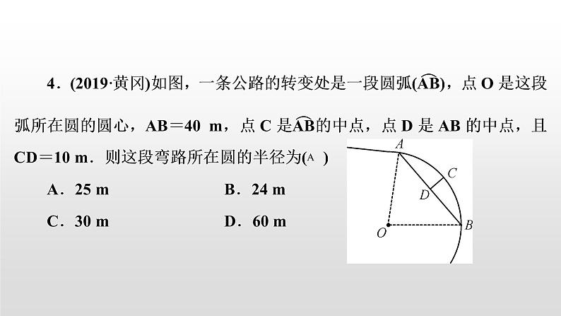 初中数学中考复习 第28讲　圆的基本性质课件PPT第5页