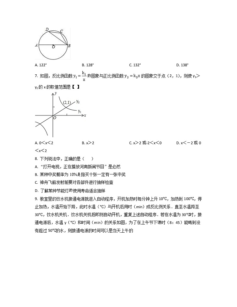 2022-2023学年福建省龙岩市中考数学专项提升仿真模拟试题（3月4月）含解析第2页