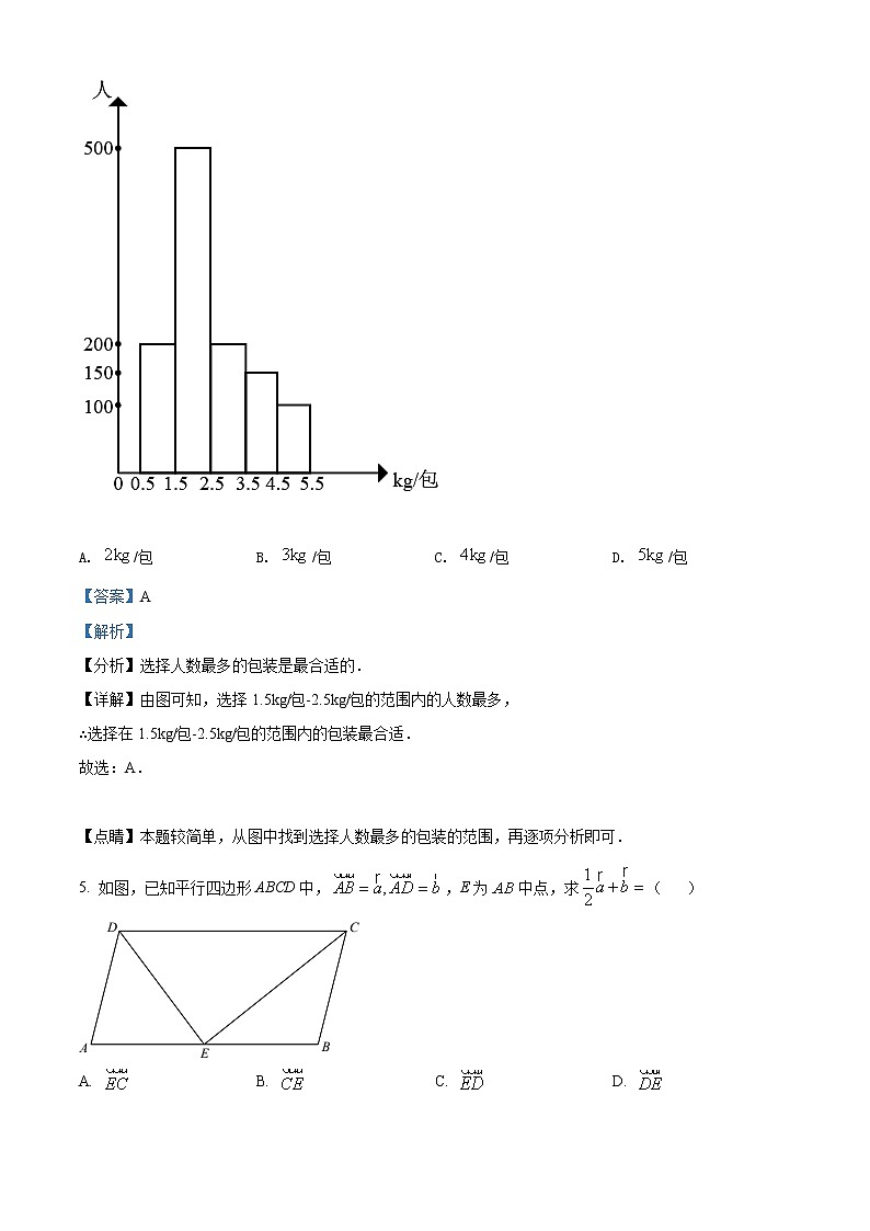 初中数学中考复习 精品解析：上海市2021年中考数学真题（解析版）第3页
