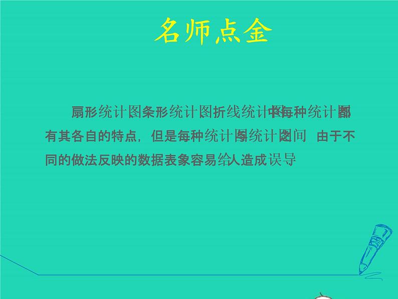 28.3.3 容易误导读者的统计图 华东师大版授课课件02