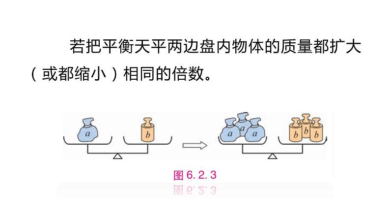 6.2.1 第1课时 等式的性质与方程的简单变形 华师大版数学七年级下册同步课件第5页