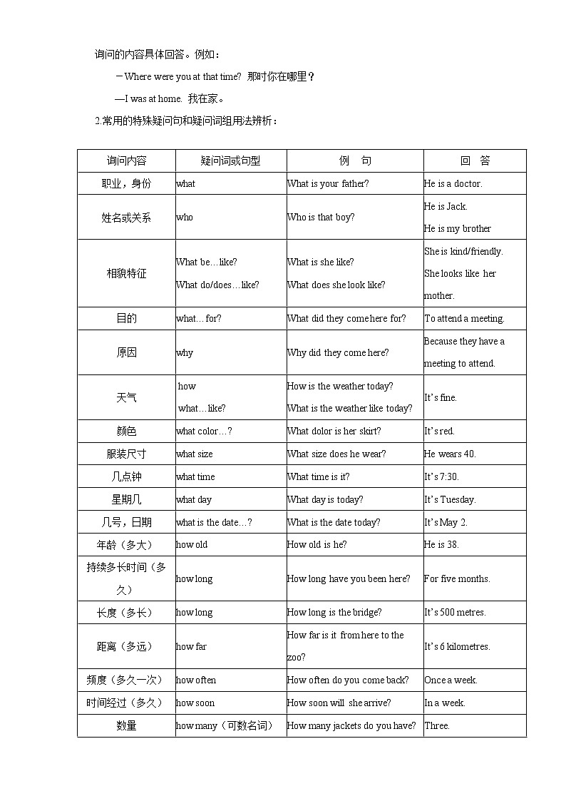 备战2023英语新中考二轮复习考点精讲精练（北京专用）突破 16 简单句03
