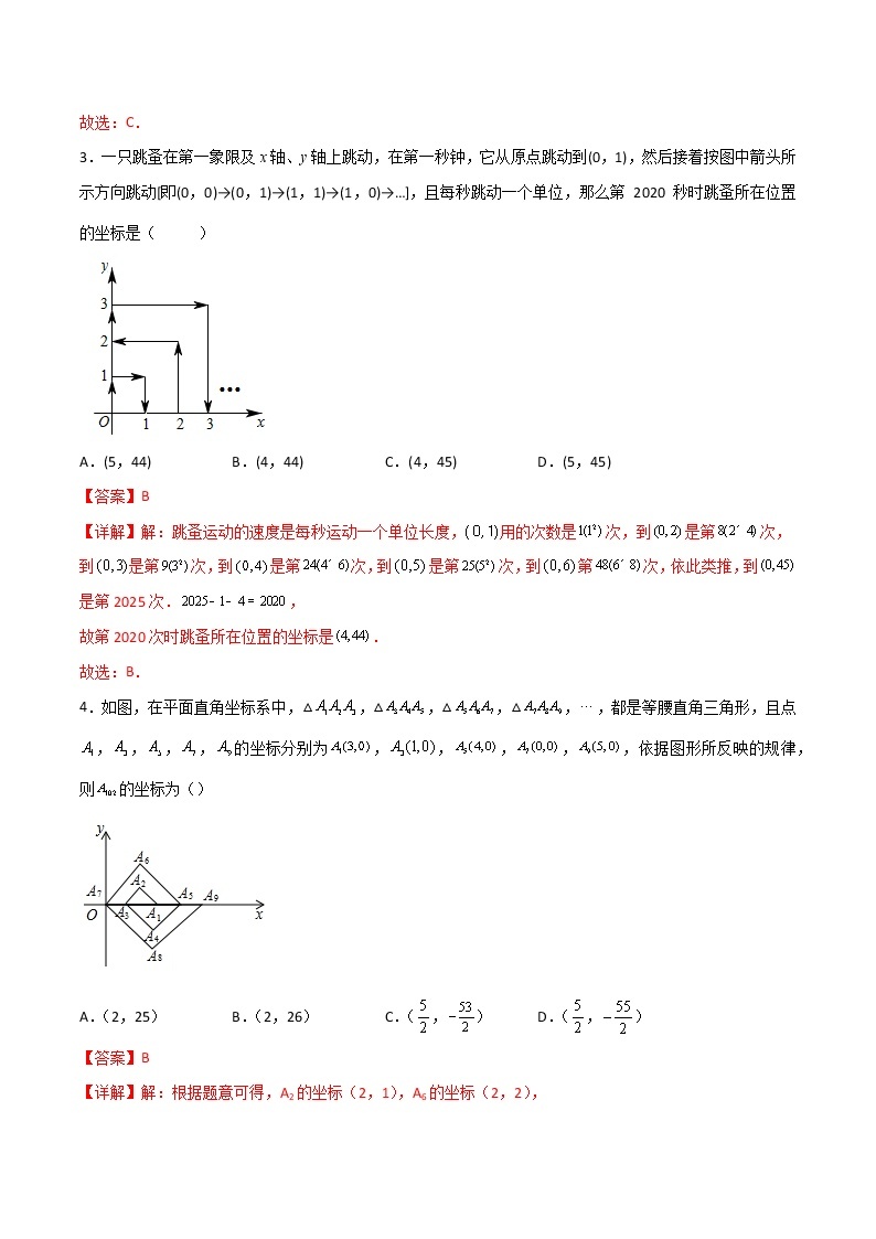 第七章 平面直角坐标系压轴题考点训练（解析版）-七年级数学下册压轴题攻略（人教版）02