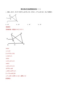 期末测试压轴题模拟训练（二）（解析版）-七年级数学下册压轴题攻略（人教版）