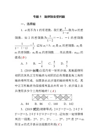 初中数学中考复习 专题5　规律探索型问题