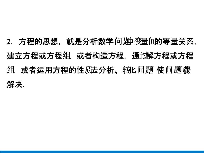 初中数学中考复习 专题3　方程、函数思想课件PPT04