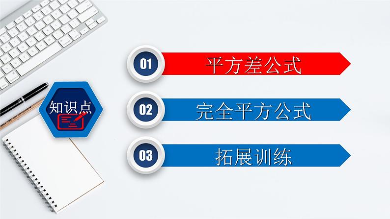 初中数学中考复习 专题1 4 乘法公式-练习课-2022年中考数学第一轮总复习课件（全国通用）第2页