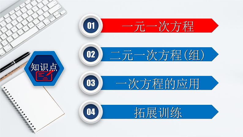 初中数学中考复习 专题2 1 一次方程（组）-2022年中考数学第一轮总复习课件（全国通用）第2页