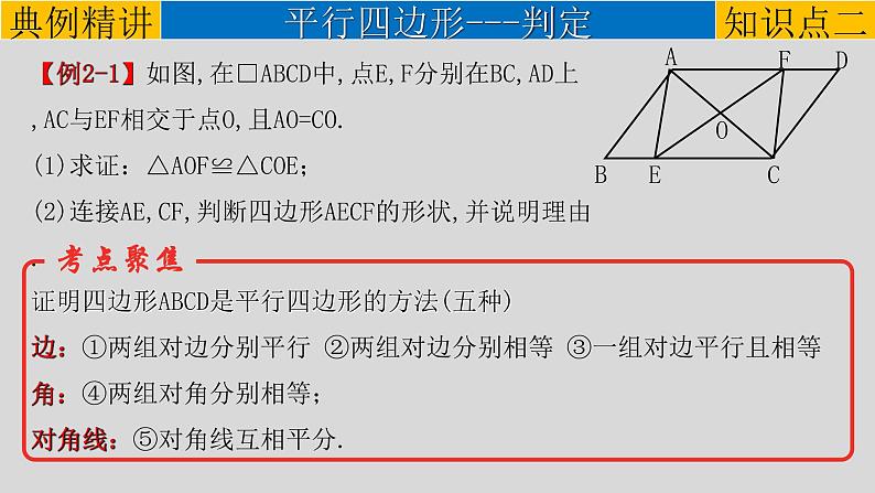 初中数学中考复习 专题5 1 多边形与平行四边形-2022年中考数学第一轮总复习课件（全国通用）07