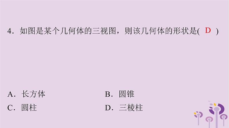 初中数学中考复习 中考数学突破复习天天测试30课件04