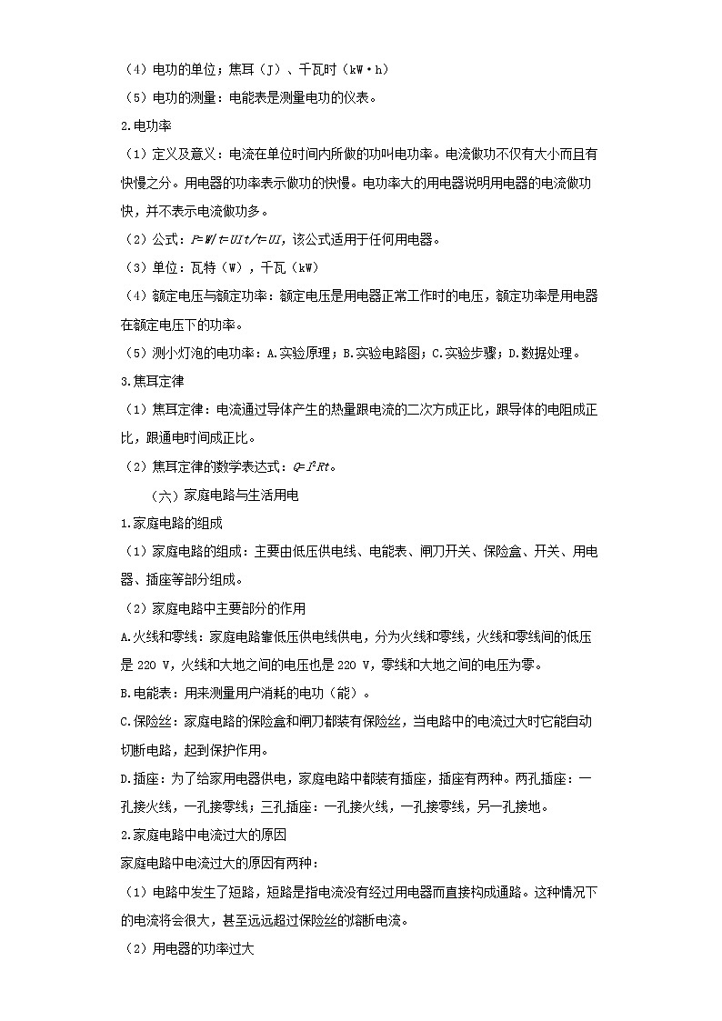  2023 物理新中考二轮复习热点透析 疑难点拨05 电学实验探究(解析版)第3页