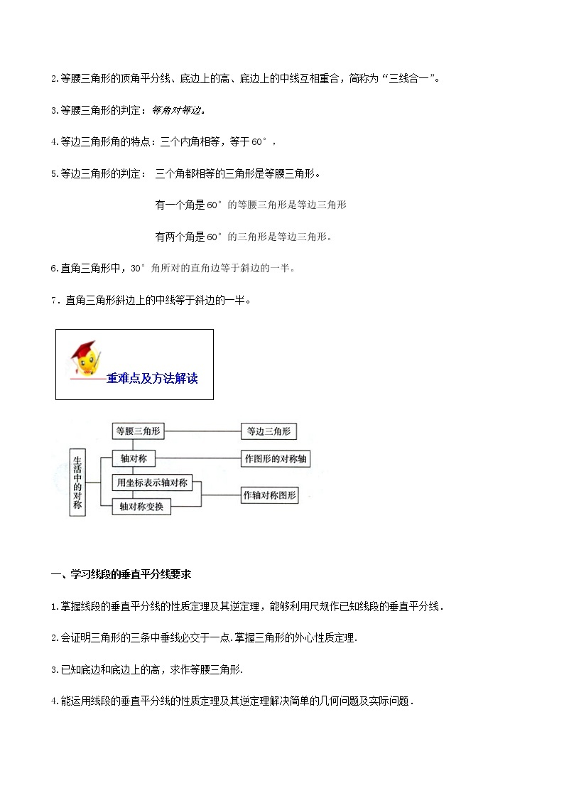 初中数学中考复习 专题13  轴对称（解析版）02