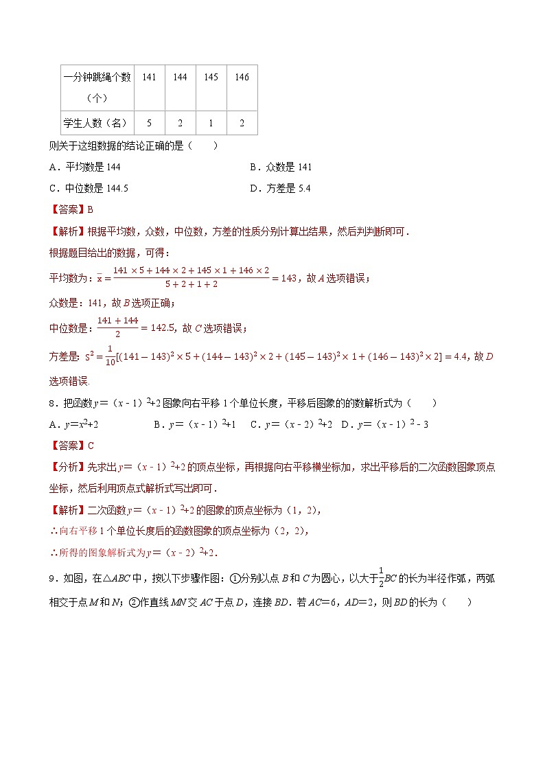 初中数学中考复习 专题13（河南专用）（解析版）-2021年31个地区中考数学精品模拟试卷03