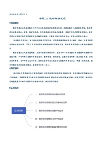 初中数学中考复习 专题12 数形结合思想-【口袋书】2020年中考数学背诵手册