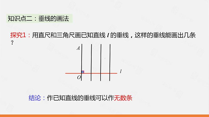 人教版七年级数学下册课件 5.1.2 垂线第8页