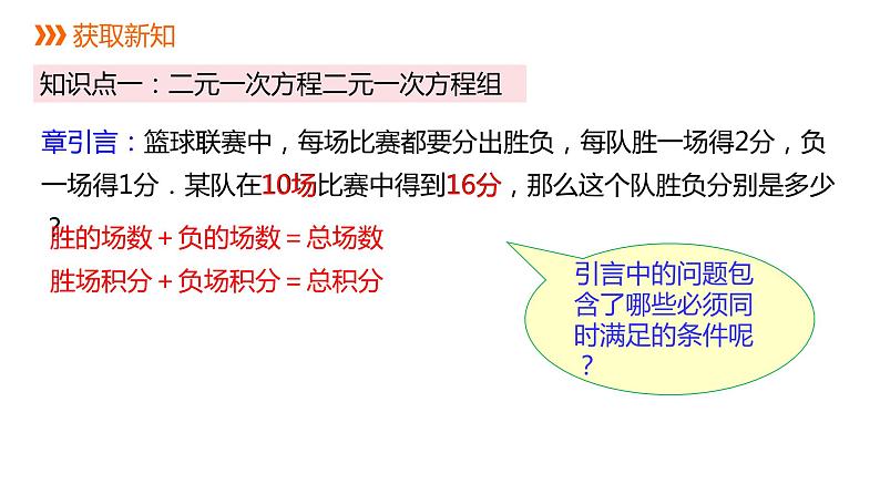 人教版七年级数学下册课件 8.1 二元一次方程组04