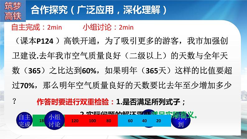 9.2.2实际问题与一元一次不等式教学课件第8页