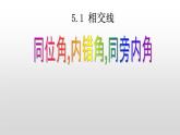 5.1.3同位角、内错角，同旁内角课件