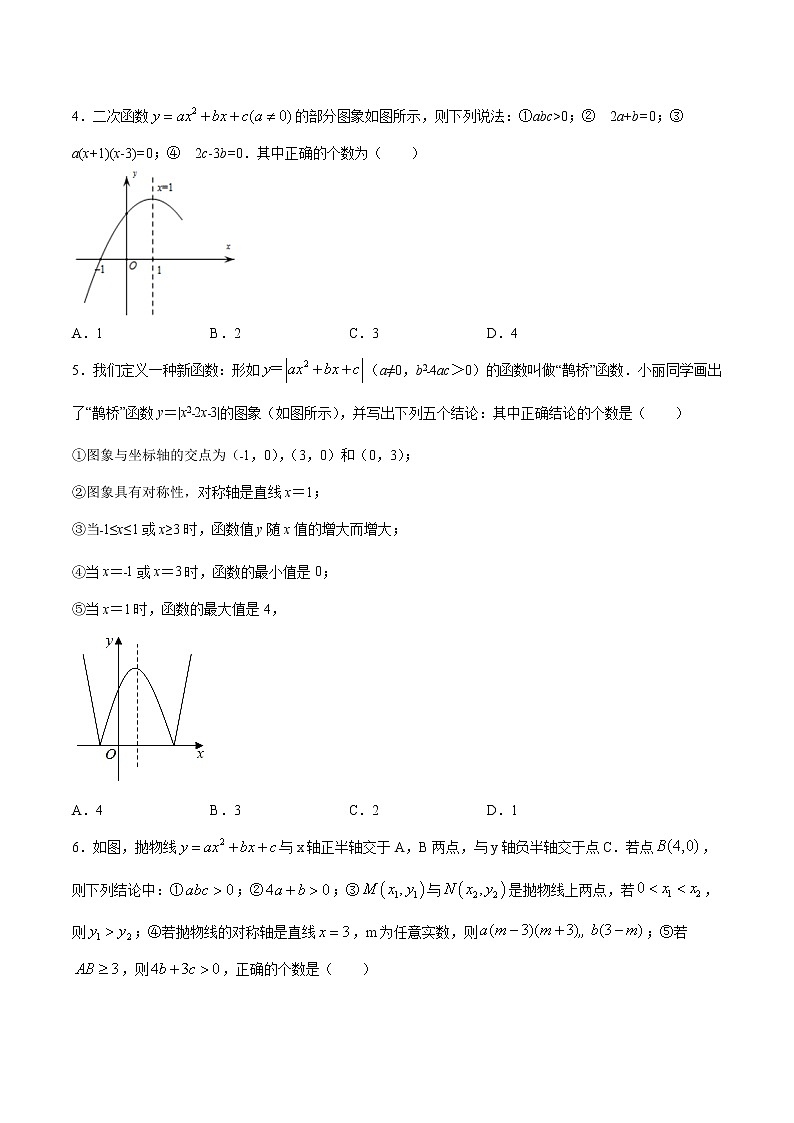 初中数学中考复习 专题46：第9章函数的综合问题之二次函数综合题-备战2021中考数学解题方法系统训练（全国通用）（原卷版）第2页