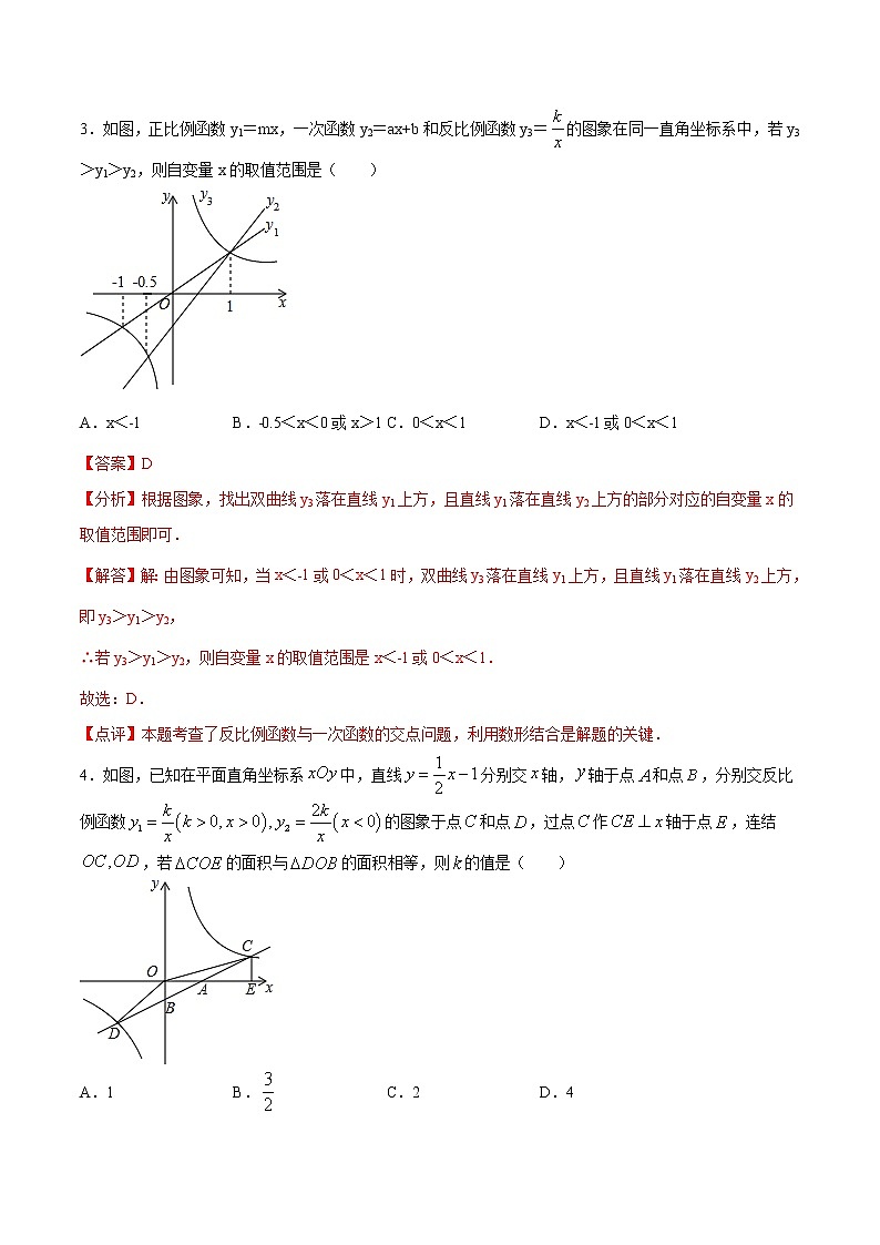 初中数学中考复习 专题47：第9章函数的综合问题之多函数综合题-备战2021中考数学解题方法系统训练（全国通用）（解析版）第3页