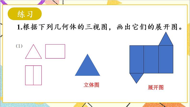 29.2 三视图 第3课时 由三视图确定几何体的表面积或体积 课件+教案+导学案06