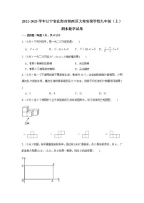 辽宁省沈阳市铁西区大青实验学校2022—2023学年上学期九年级期末数学试卷(含答案)