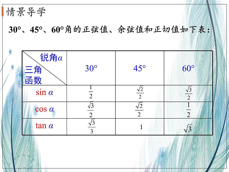 北师大版数学九年级下册 第一章 1.3三角函数的计算 课件03