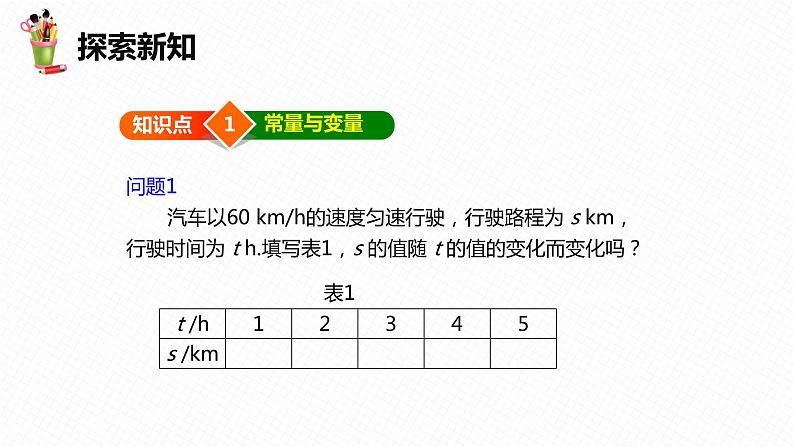 20.1 常量和变量-八年级数学下册课件（冀教版）06