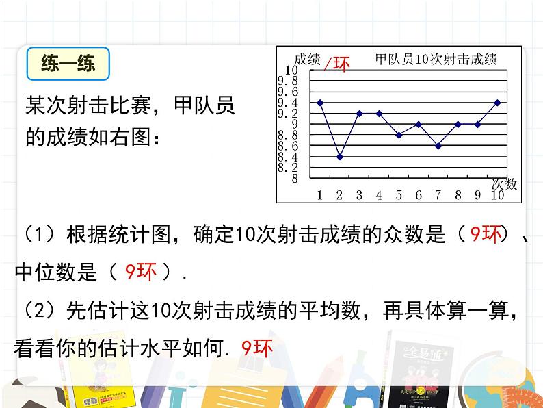 北师版数学八年级上册 6-3 从统计图分析数据的集中趋势课件PPT06