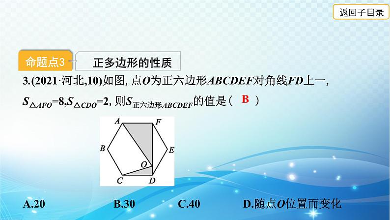 2023年河北省中考数学复习全方位第23讲 多边形与命题 课件第6页