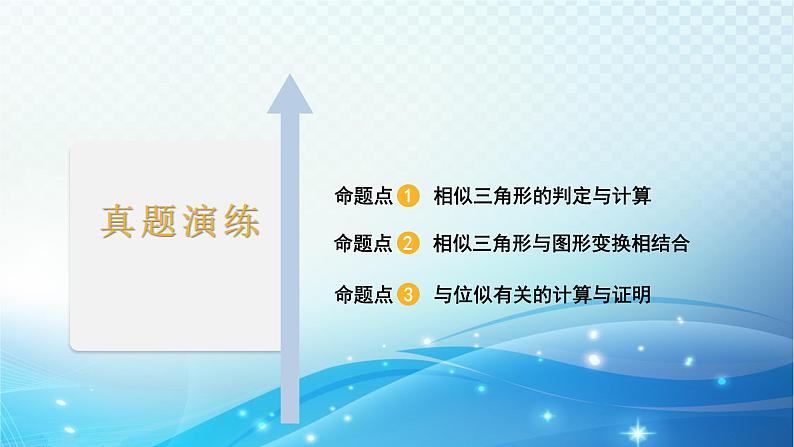 2023年河北省中考数学复习全方位第30讲 图形的相似与位似 课件02