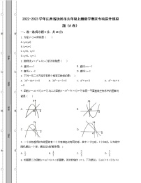 2022-2023学年江西省抚州市九年级上册数学期末专项提升模拟题（AB卷）含解析