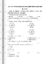 2022-2023学年河北省秦皇岛九年级上册数学期末专项提升模拟题（AB卷）含解析