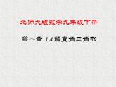 北师大版数学九年级下册 第一章 1.4 解直角三角形 课件