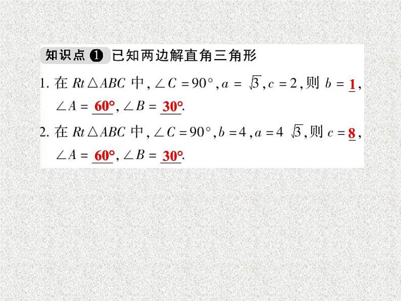 北师大版数学九年级下册 第一章 1.4 解直角三角形 课件06