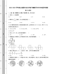 2022-2023学年浙江省嘉兴市九年级下册数学月考专项提升模拟卷（AB卷）含解析