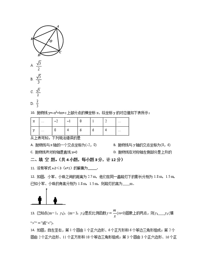 2022-2023学年陕西省渭南市九年级上册数学月考专项突破模拟卷（AB卷）含解析03