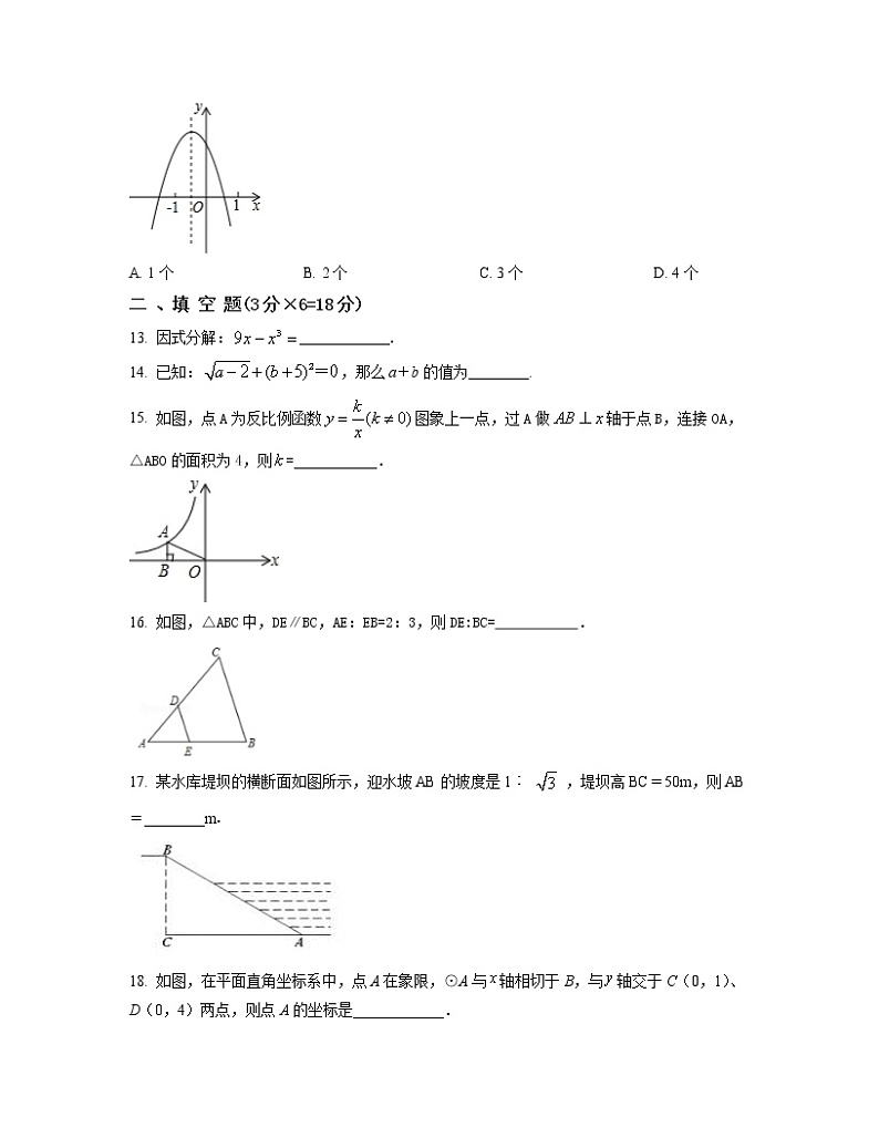 2022-2023学年湖北省荆门市九年级下册数学月考专项突破模拟卷（AB卷）含解析03