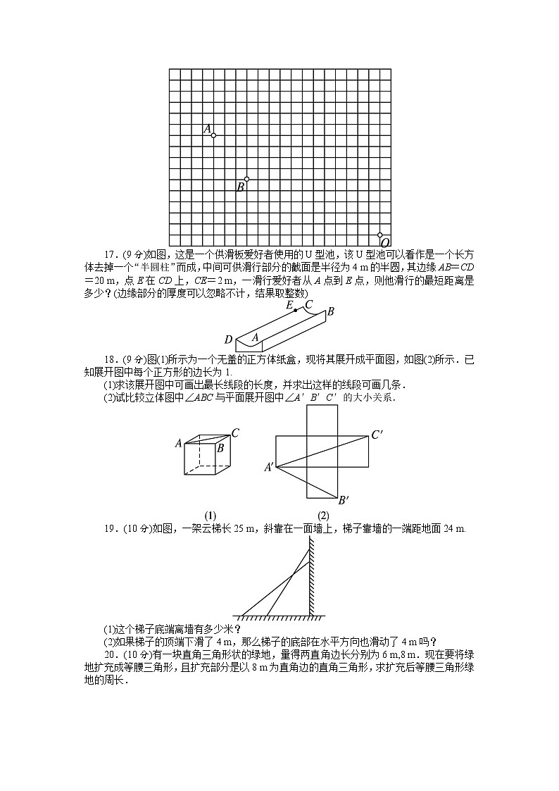 北师大版数学八上第1章 测试卷（2）  (3)第3页