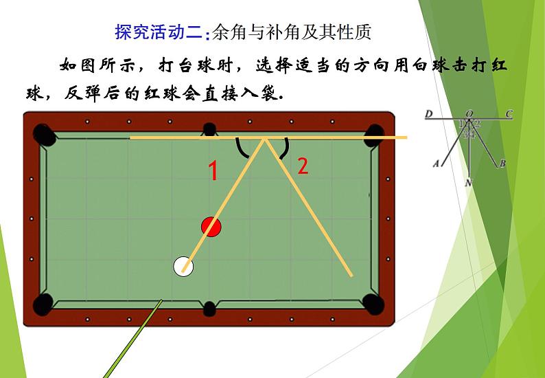 北师大版七年级数学下册2.1.1  对顶角、余角和补角(PPT课件+教案+习题课件)06