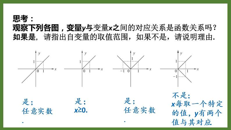 5.1 第2课时 函数概念的再认识 课件2022-2023学年青岛版九年级数学下册07