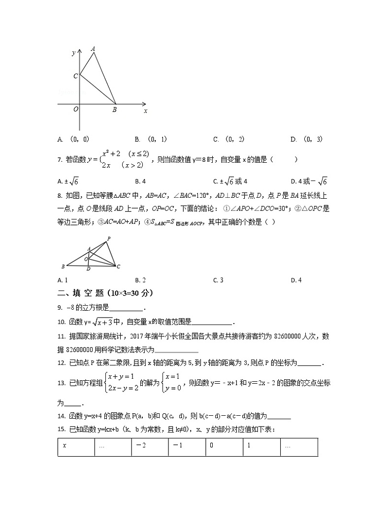 2022-2023学年北京市平谷区八年级上册数学期末专项提升模拟卷（卷一卷二）含解析第2页