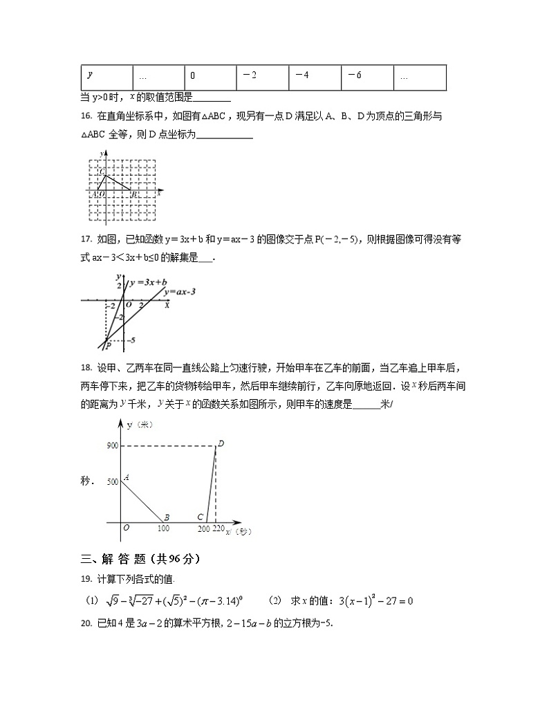 2022-2023学年北京市平谷区八年级上册数学期末专项提升模拟卷（卷一卷二）含解析第3页