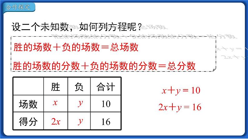 8.1 二元一次方程组  课件 2022-2023学年人教版数学七年级下册第4页