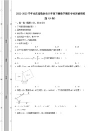 2022-2023学年山东省临沂市八年级下册数学期末专项突破模拟题（AB卷）含解析