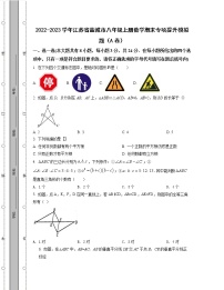 2022-2023学年江苏省盐城市八年级上册数学期末专项提升模拟题（AB卷）含解析